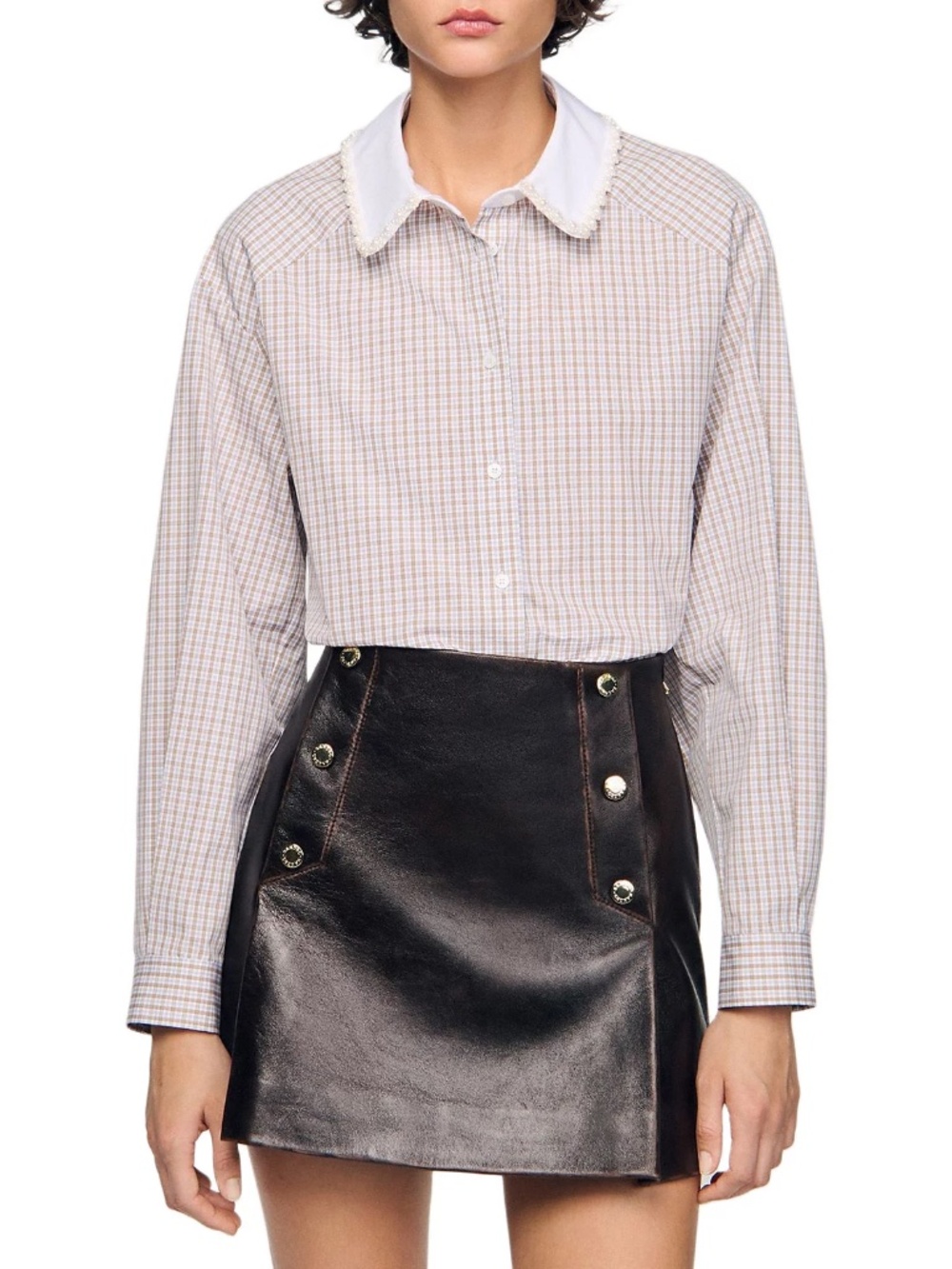 Orphee Flannel Blouse